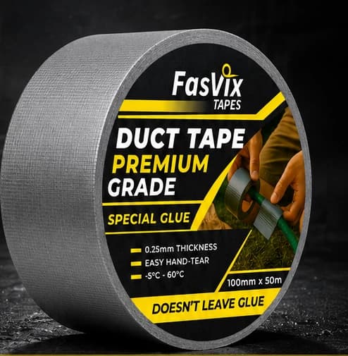 UNI Premium Duct Tape in a premium workshop scene