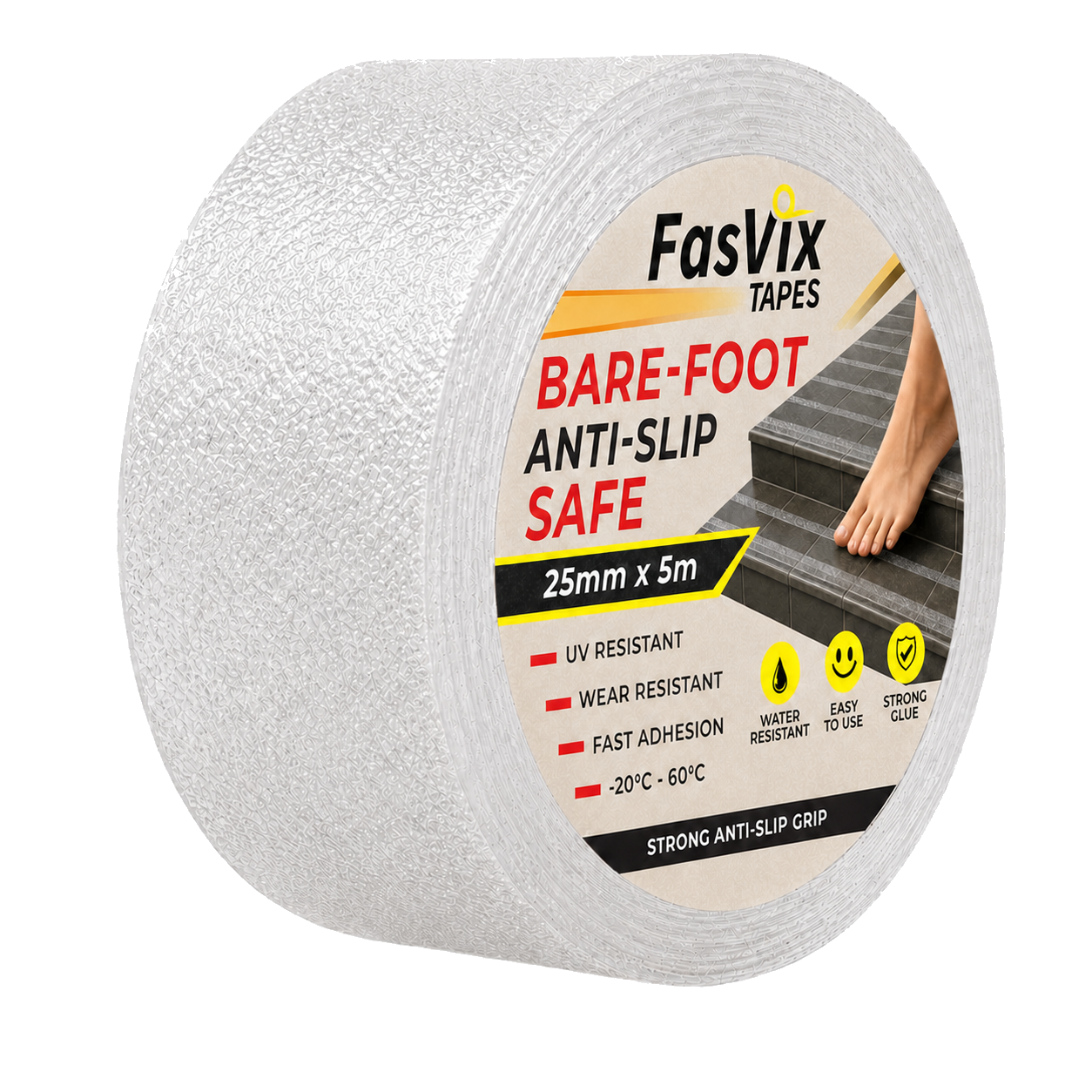 Barefoot Anti-Slip Tape