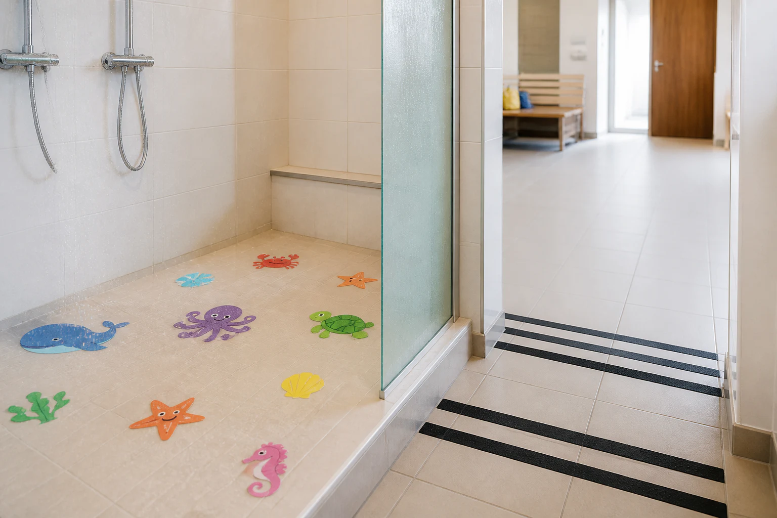Showers and wet rooms