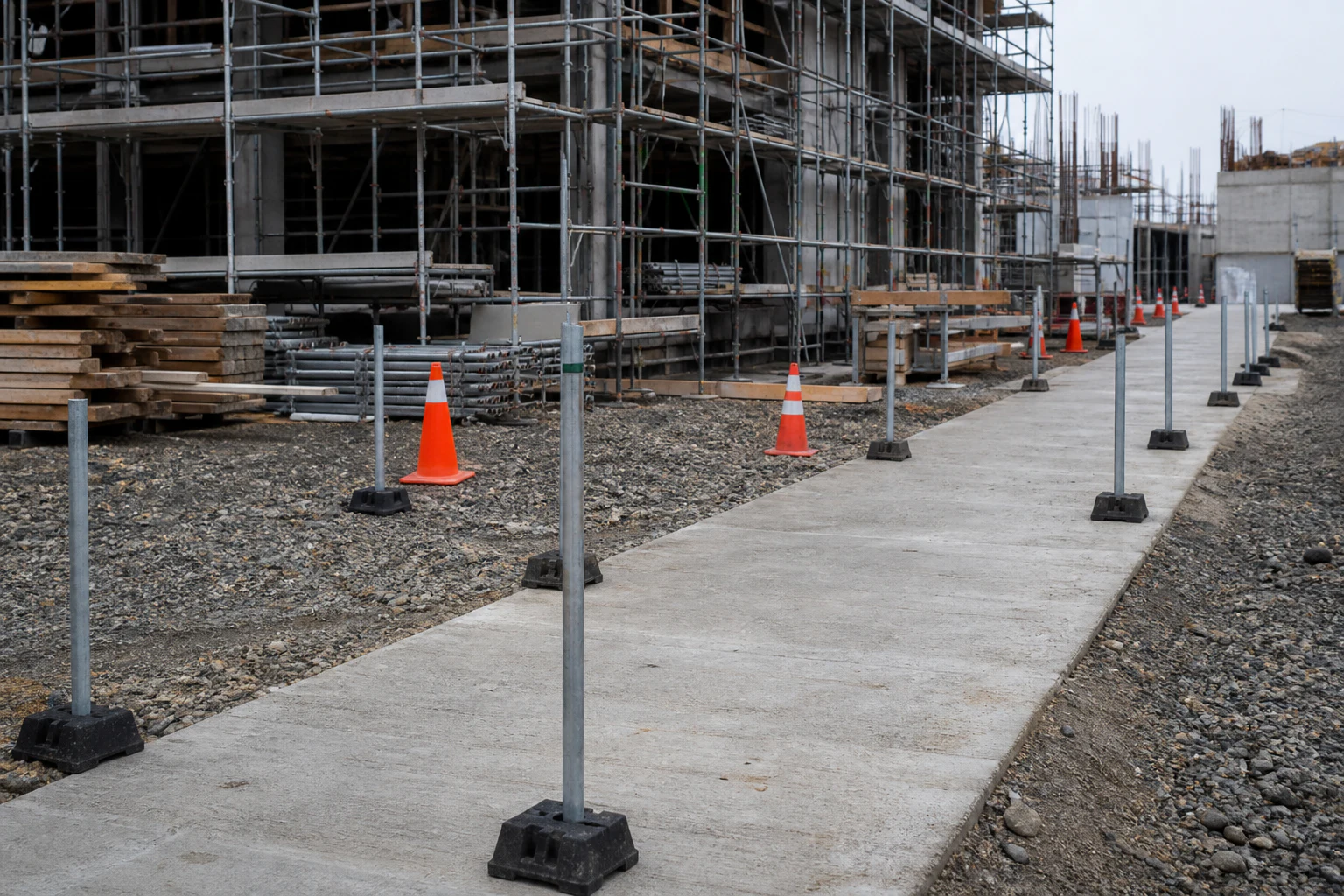 Construction groundworks