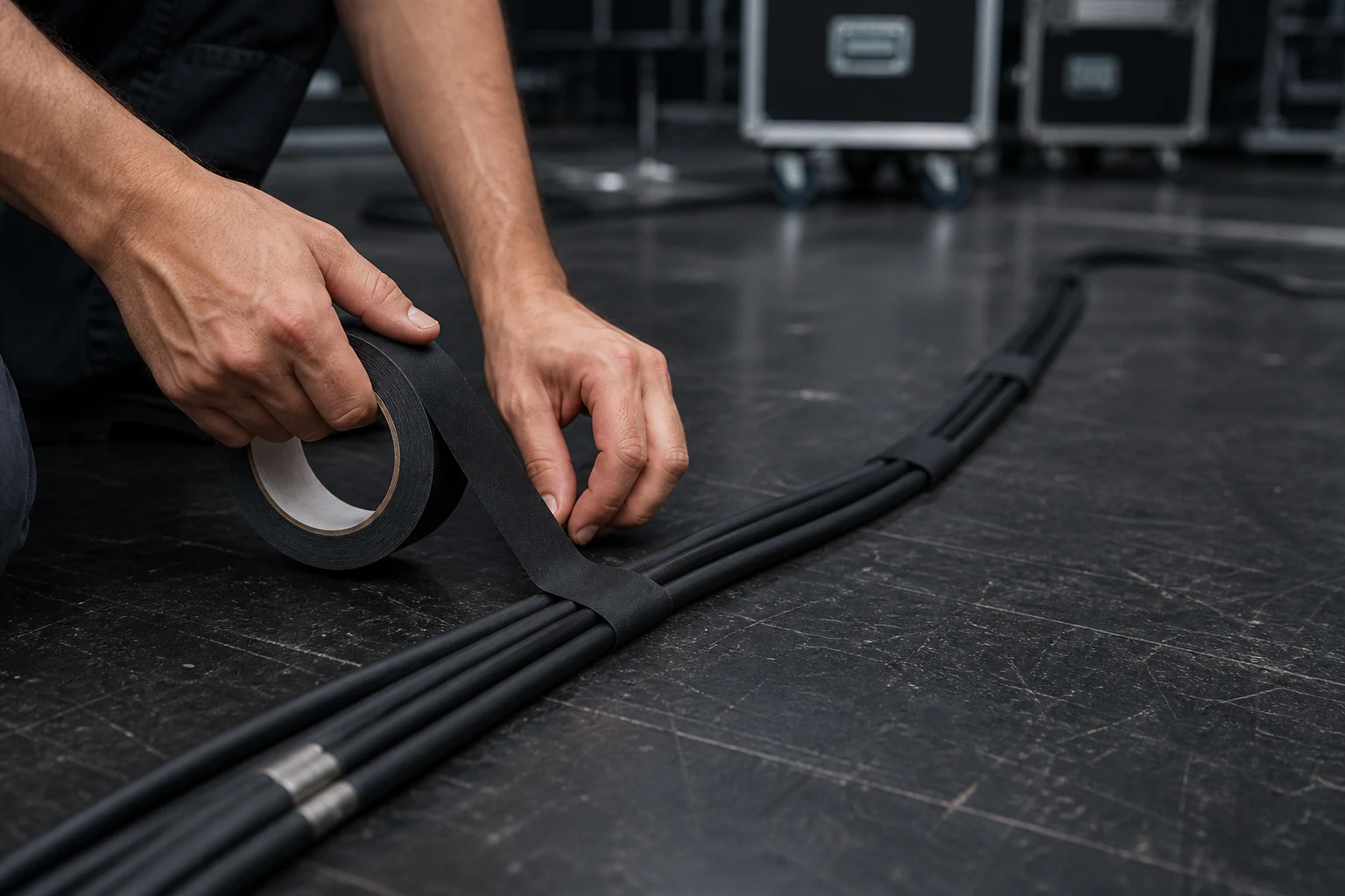 Stage cable management