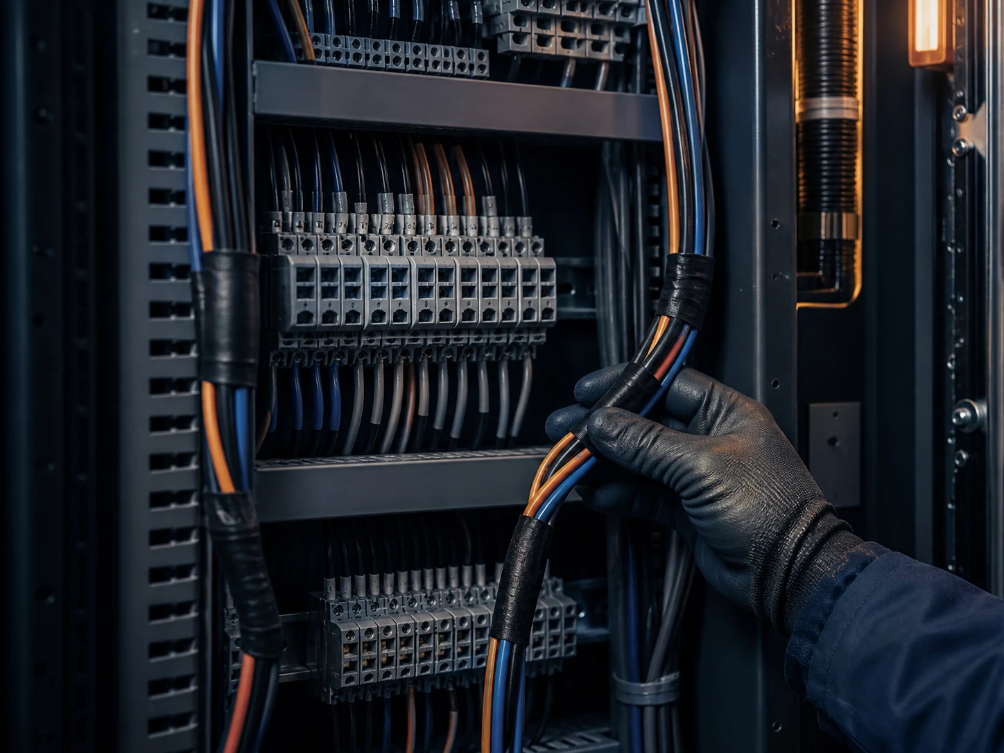 Door cable looms