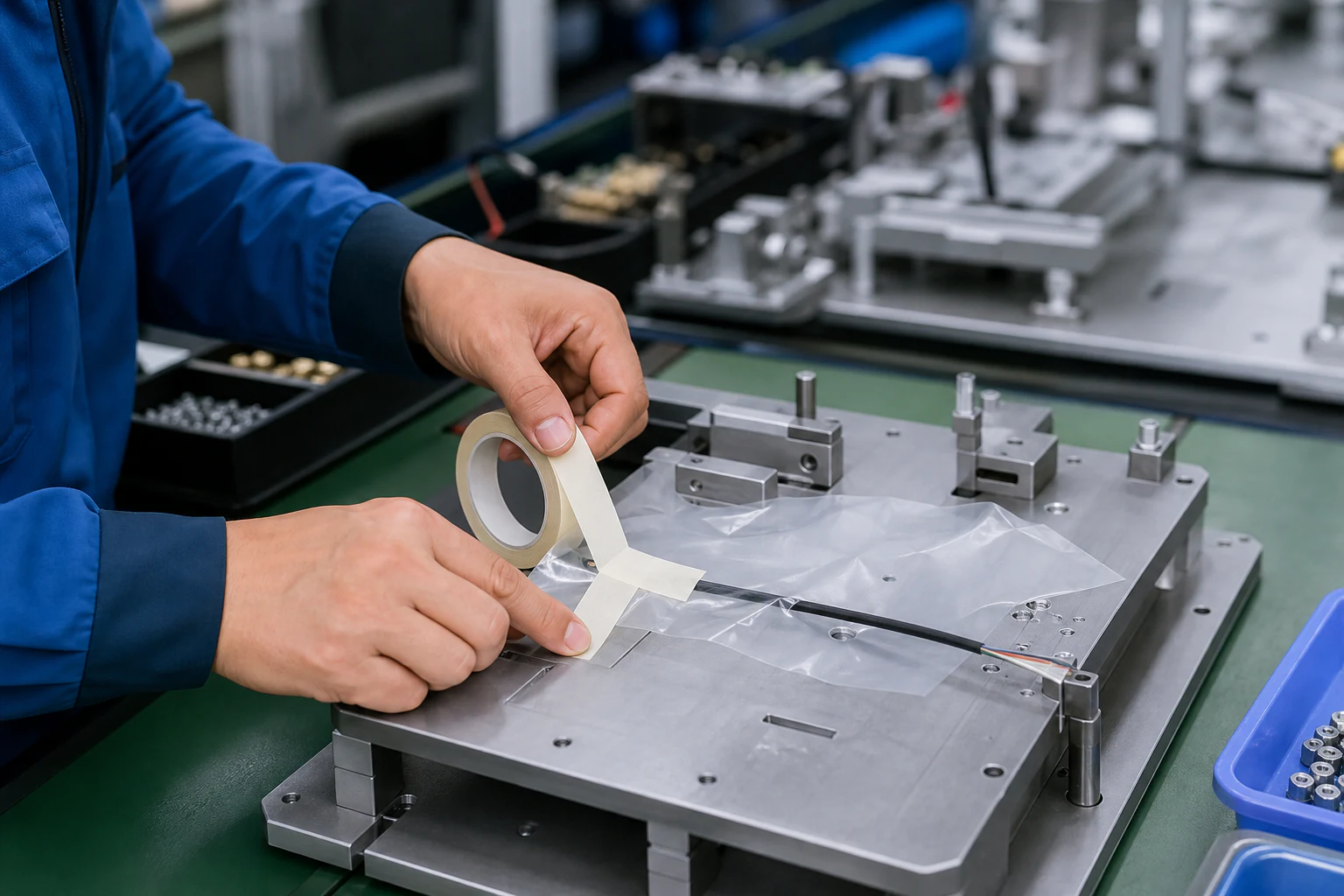 Manufacturing fixture work