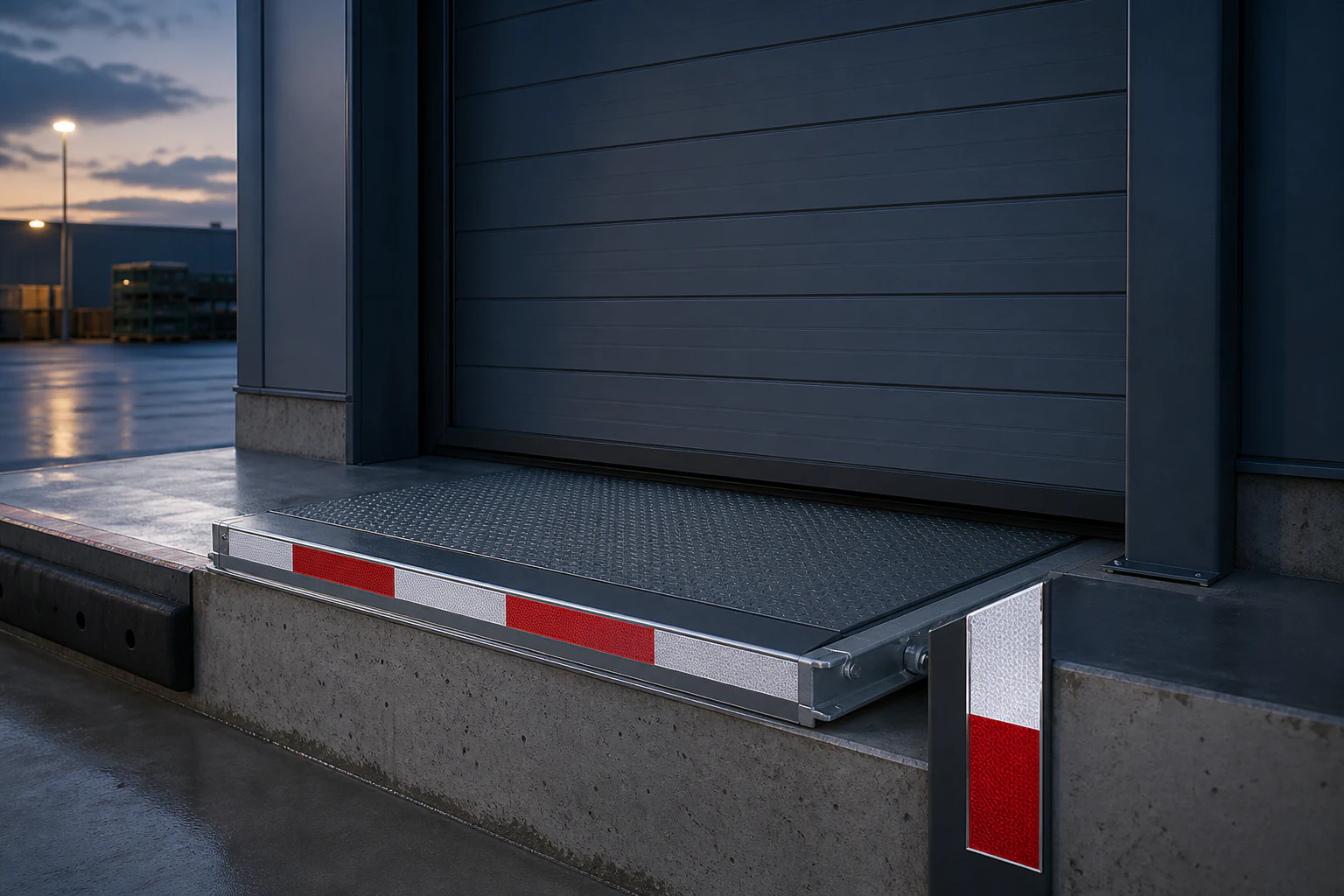 Loading-area edges