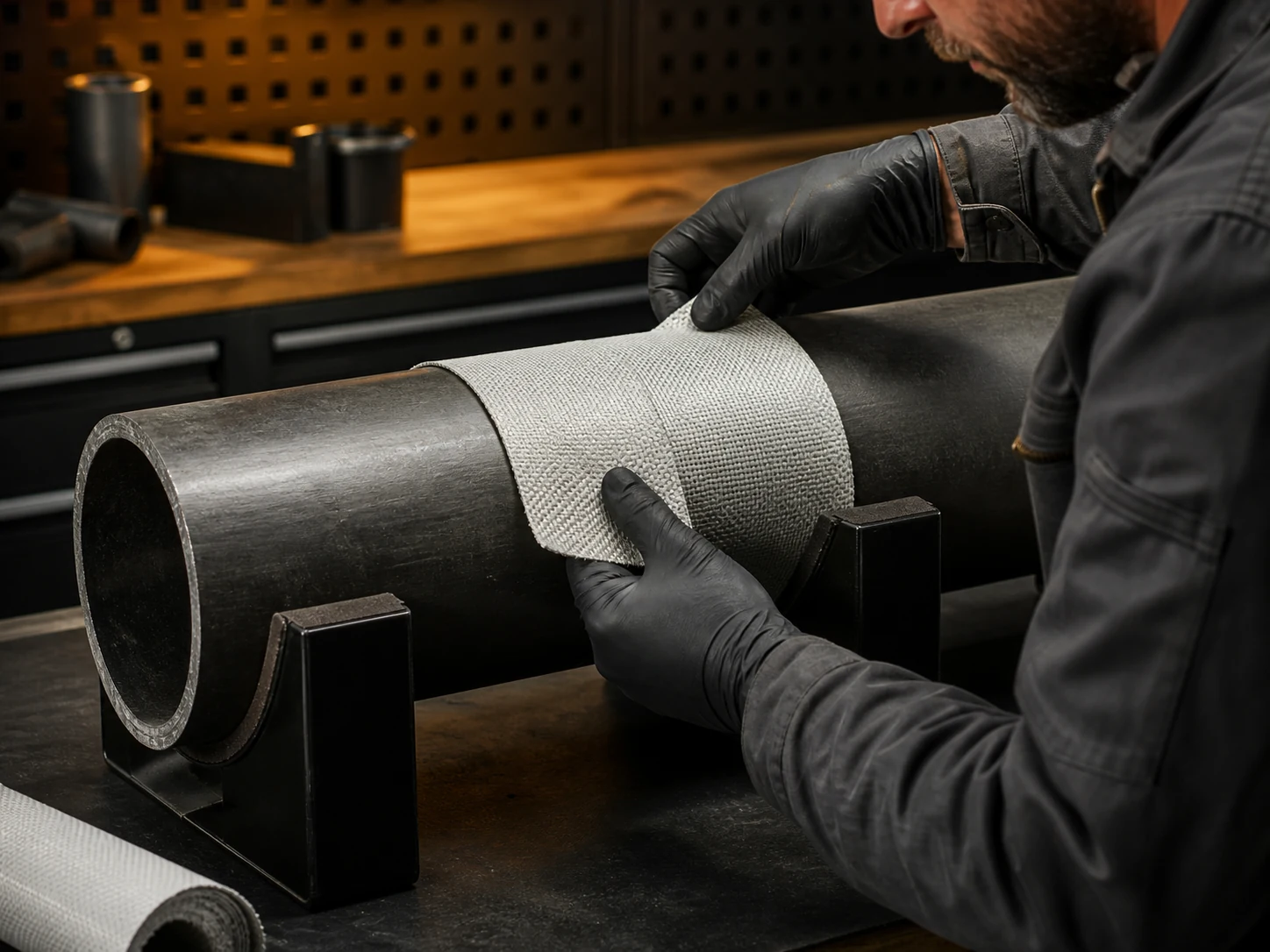 Pipe exterior repairs
