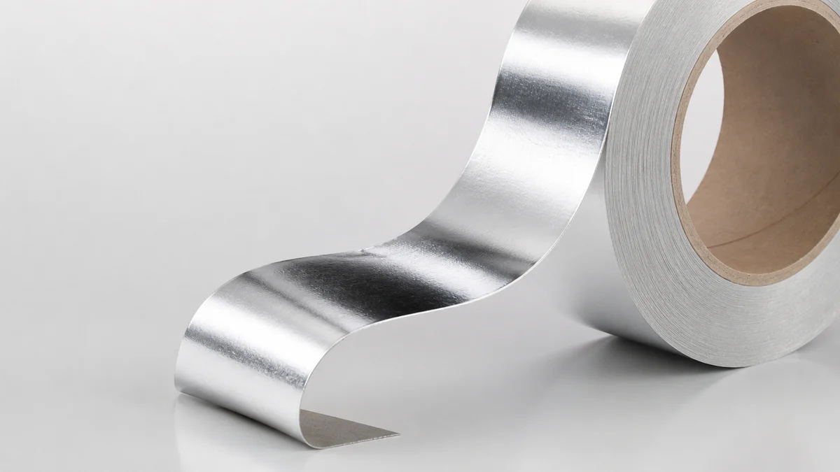 Aluminium Foil Tape: material detail illustration