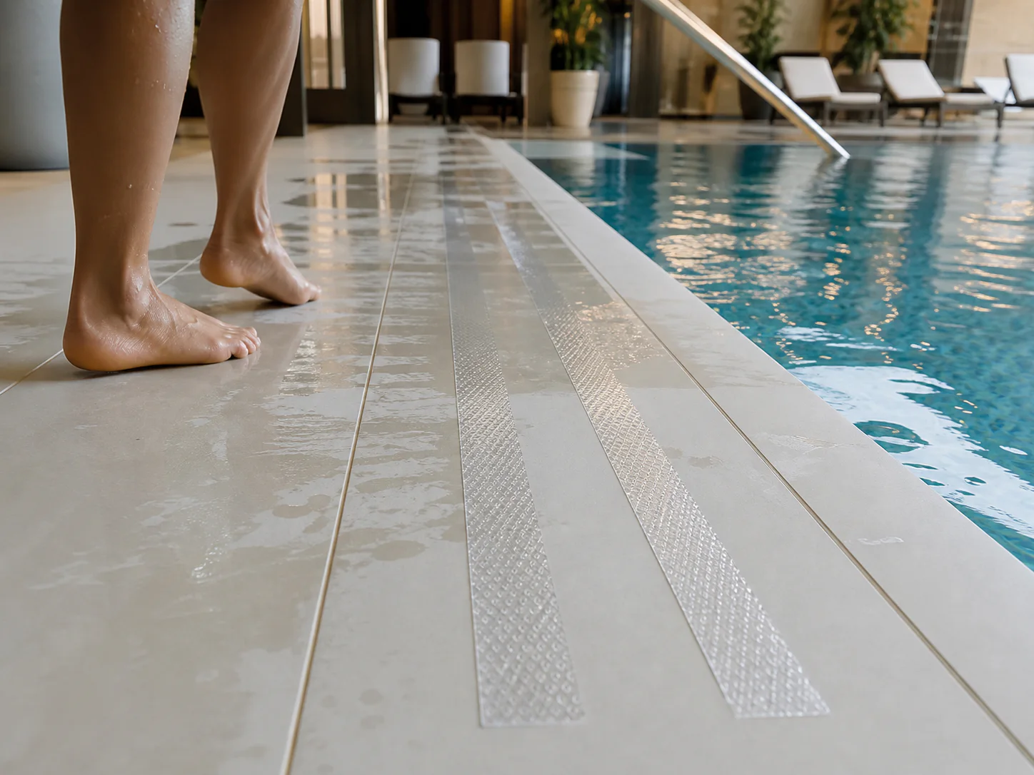 Poolside areas