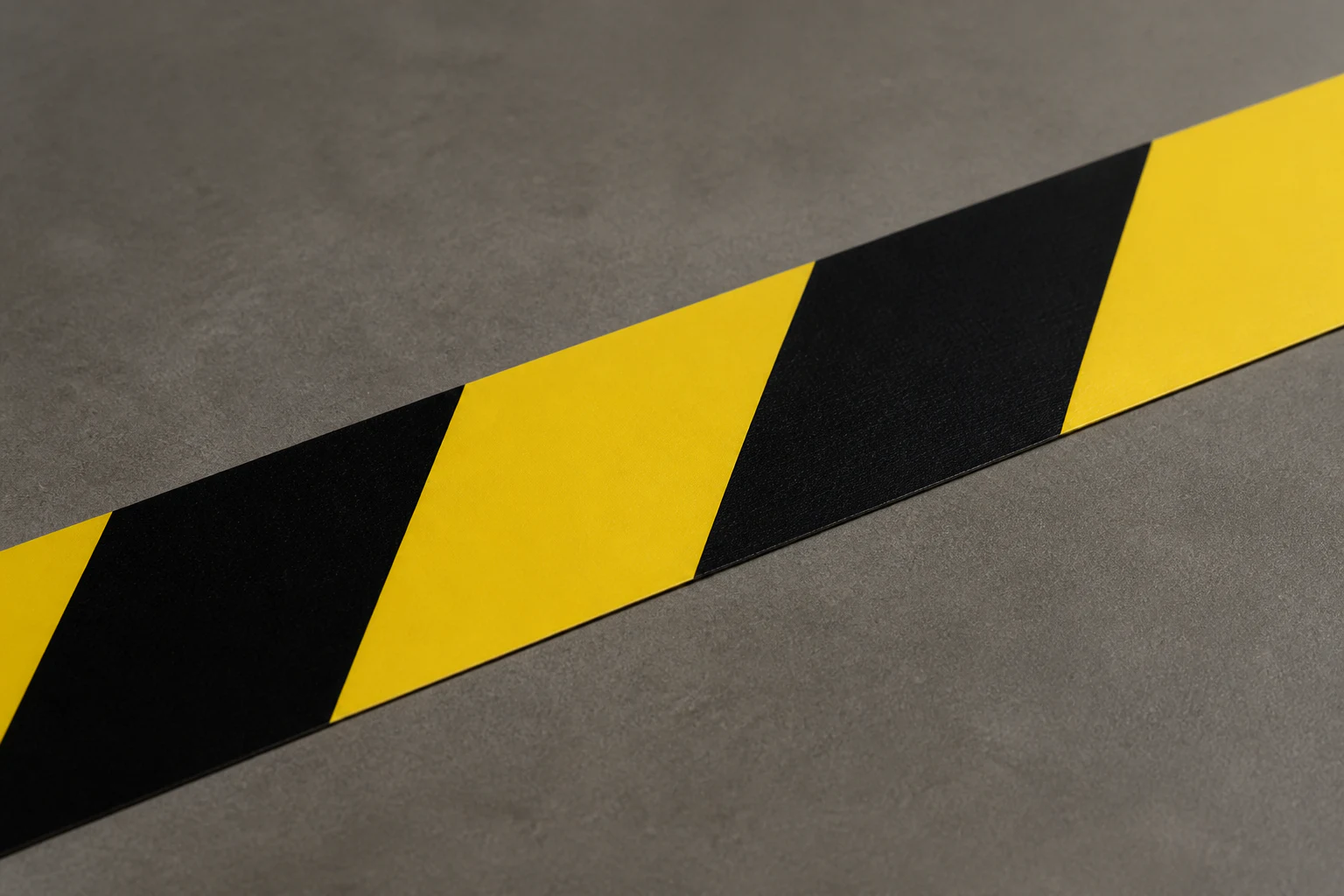 Black/Yellow Floor-Marking Tape: material detail illustration