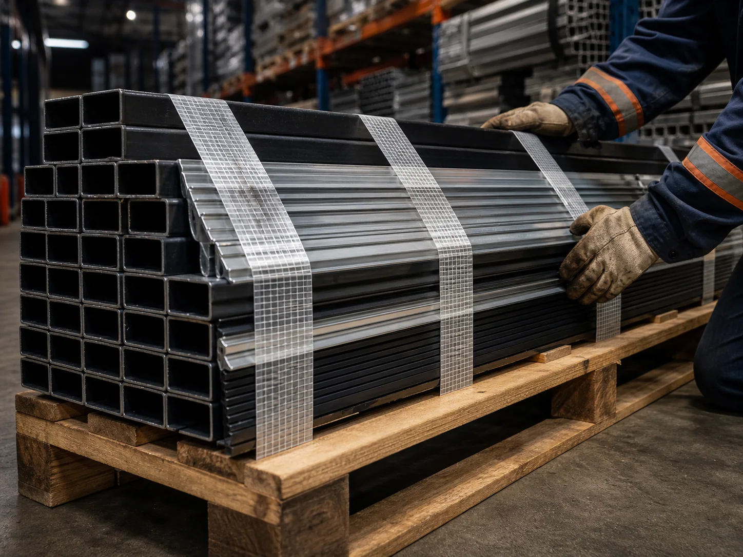 Metal profile bundling