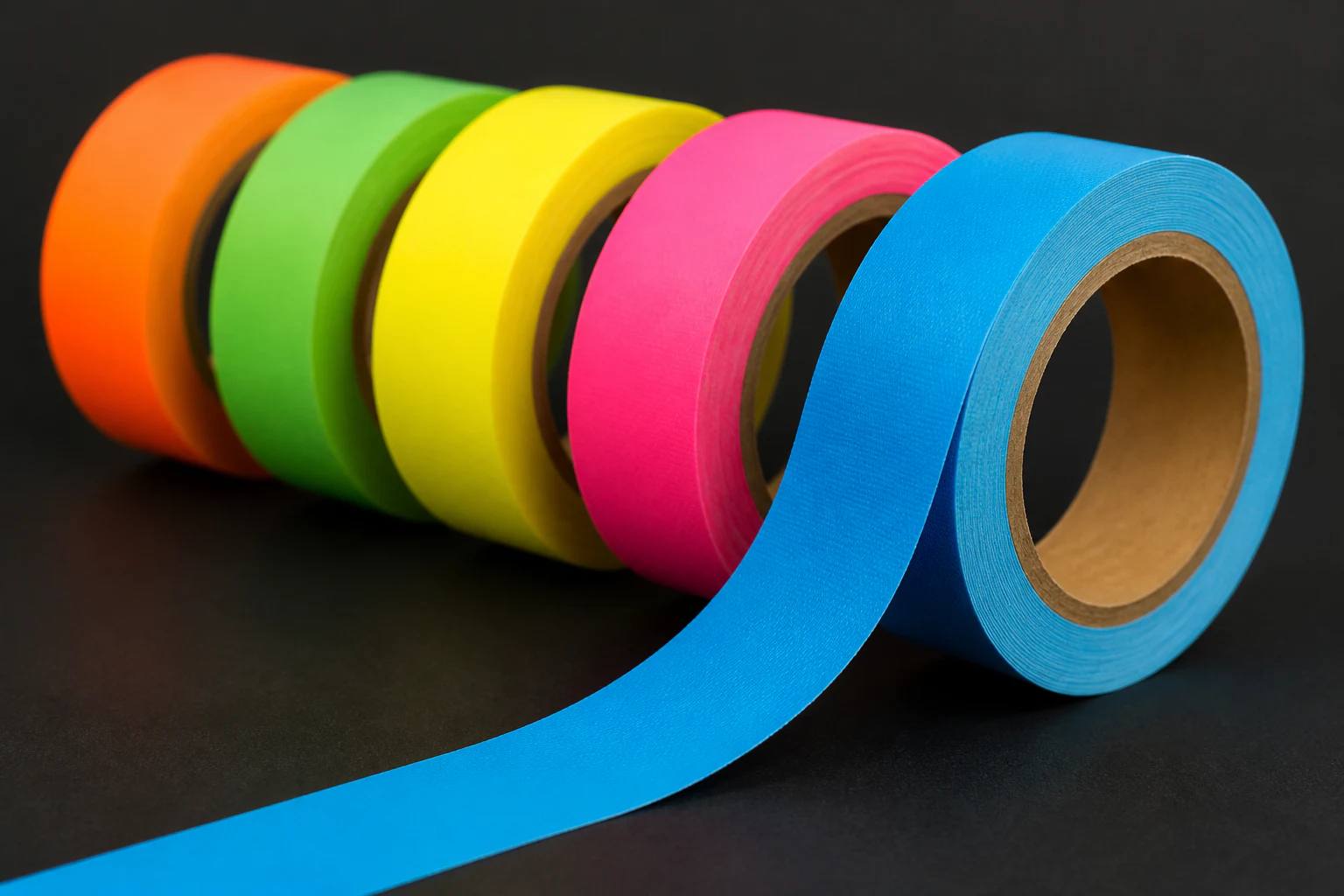 Fluorescent Gaffer Tape: material detail illustration