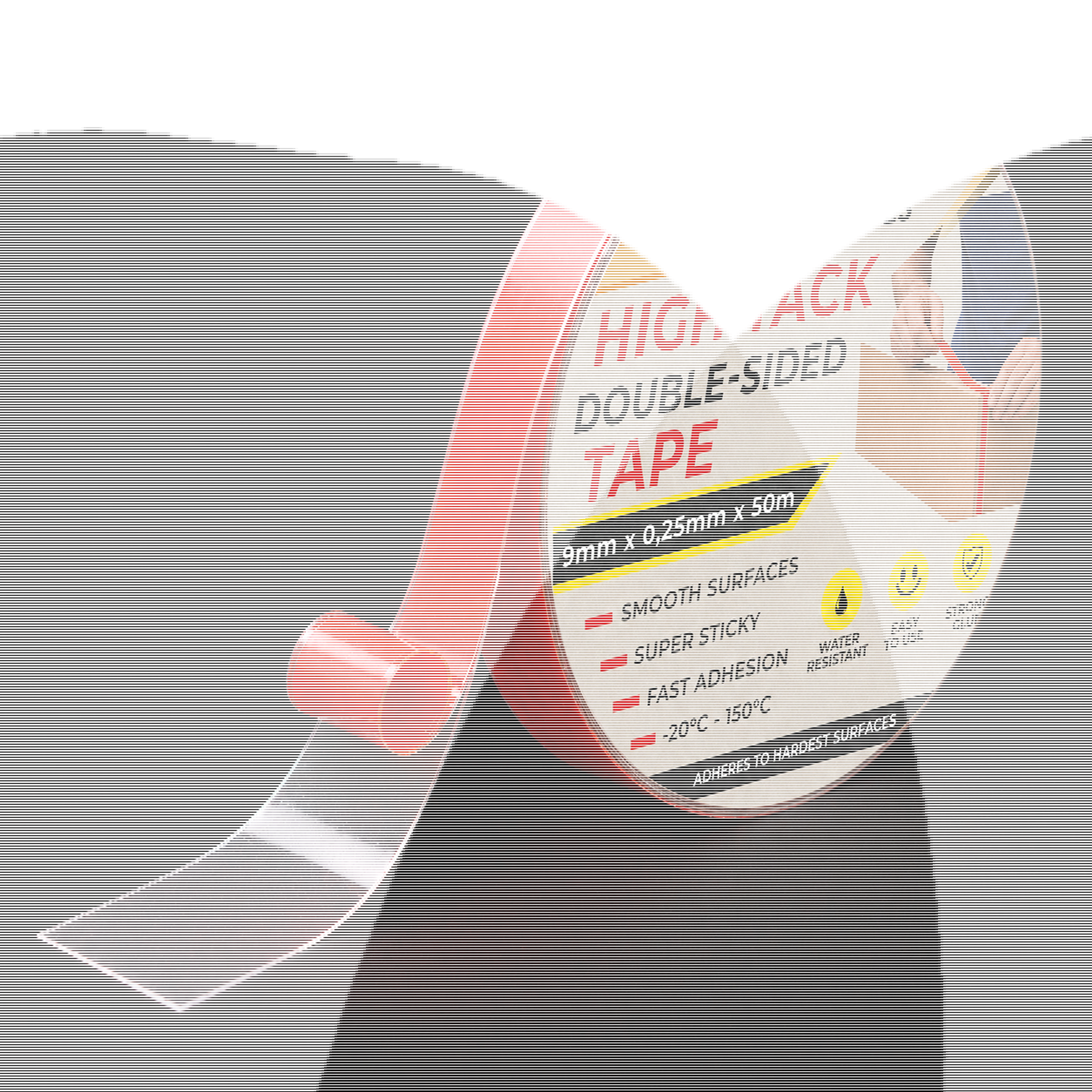 High-Tack Double-Sided Acrylic PET Tape
