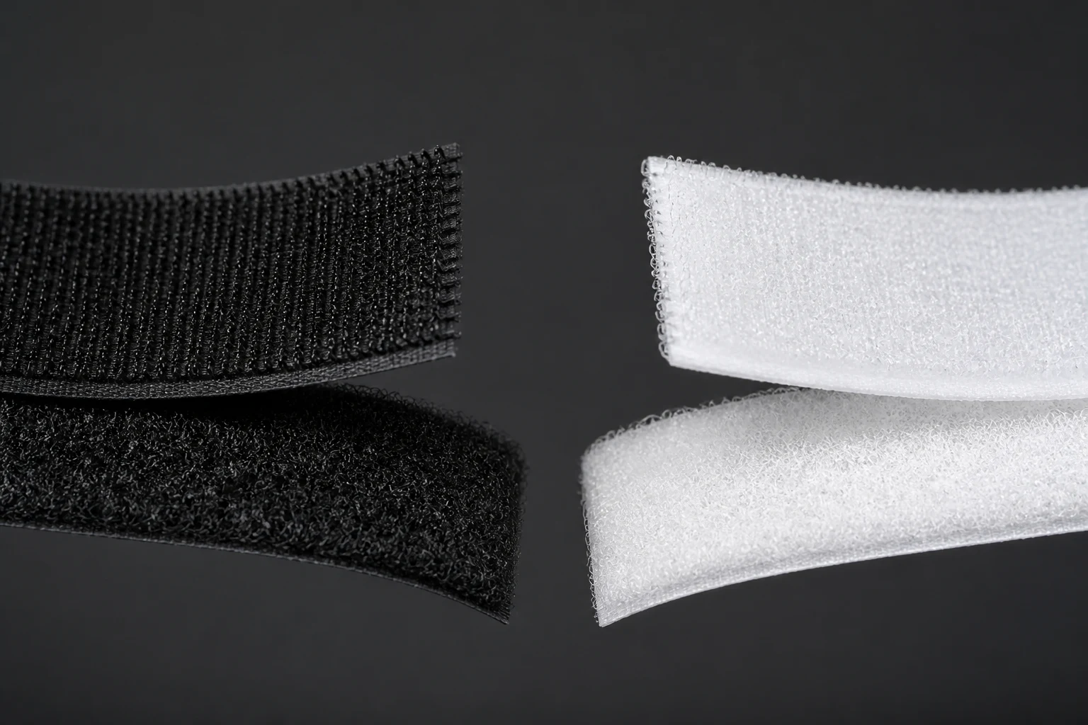 Hook-and-Loop Fastener Roll: material detail illustration