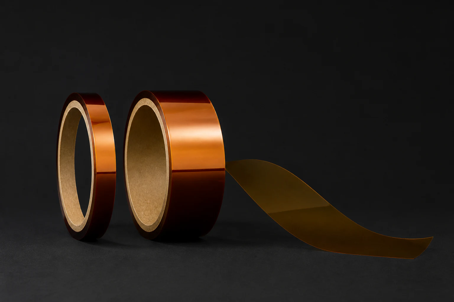Kapton High-Temperature Tape: material detail illustration
