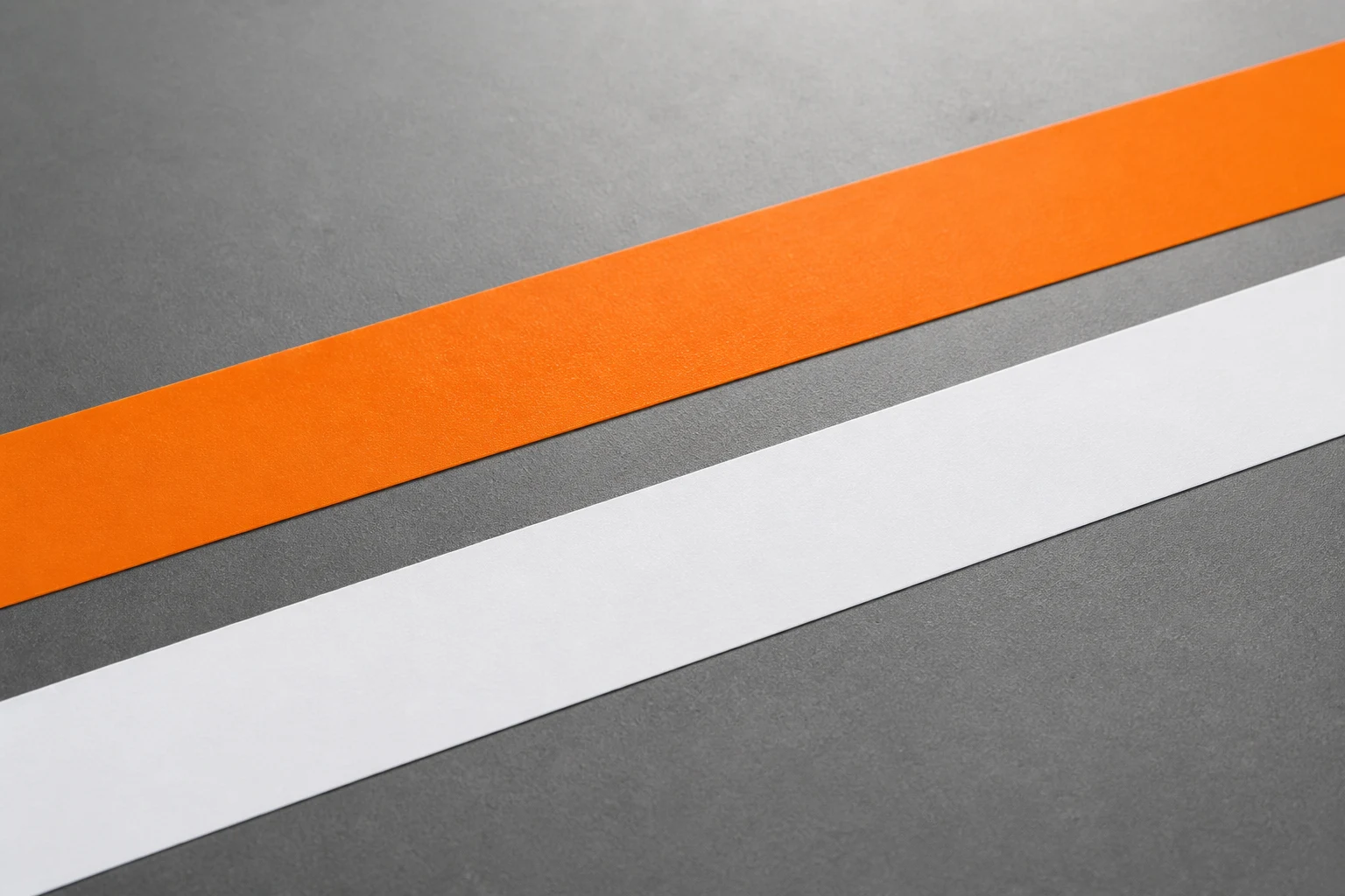 Orange/White PVC Masking Tape: material detail illustration