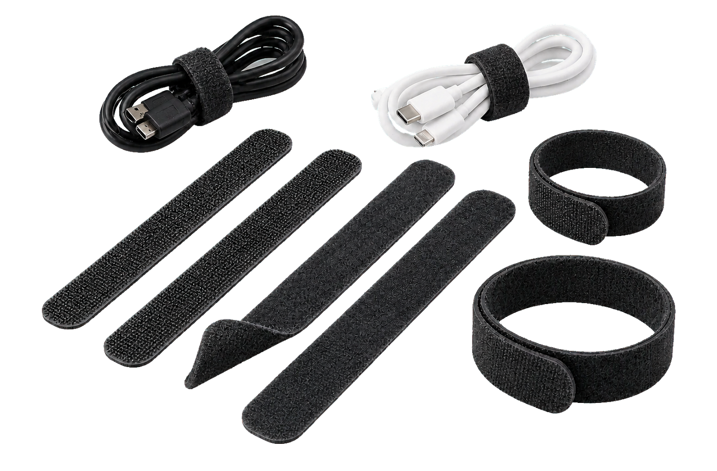 Reusable Hook-and-Loop Cable Straps